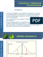 Conceptos y Criterios de Anormalidad