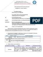 Informe Mensual Docente - Secundaria 2022