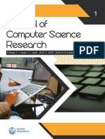 Journal of Computer Science Research - Vol.1, Iss.1