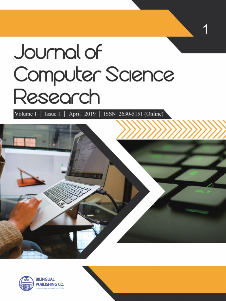 Journal of Computer Science Research - Vol.1, Iss.1 | PDF | Artificial ...