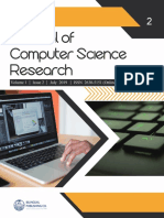 Journal of Computer Science Research - Vol.1, Iss.2