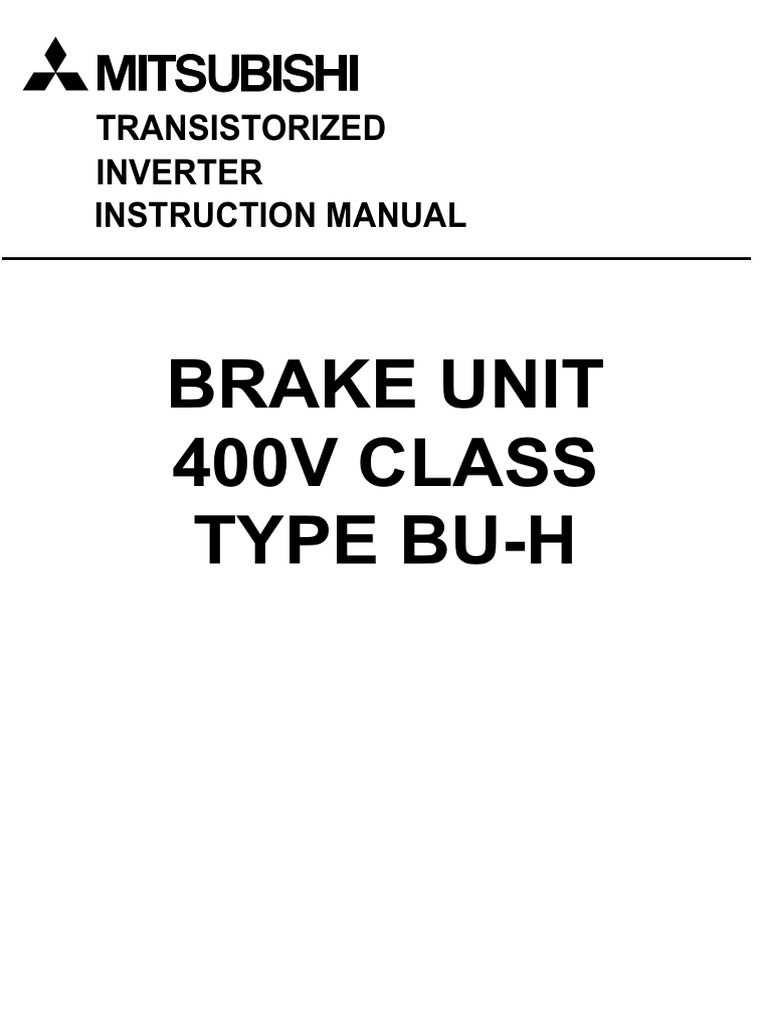 Guide to safe operation and maintenance of the mitsubishi