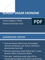 Konsep Dasar Ekonomi