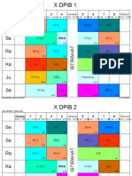 Jadwal Pelajaran Semi Blok (Untuk Kelas) 31 Oktober SD 5 November 2022