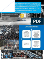 Analisa Angkutan Feeder DKI Jakarta