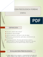 PPT EVALUACION PSICOLOGICA FORENSE - PS. Jhony Peralta