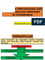 Program Pencegahan dan Pengendalian Penyakit di Puskesmas