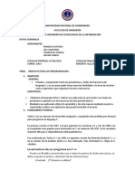 Informe Programacion