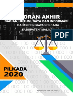 Pilkada Malinau 2020 Laporan Akhir Hukum Humas Data