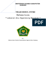 Khutbah Ied Sunda PDF 2021