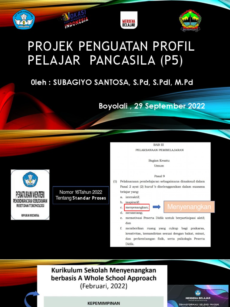 Panduan Projek P5 Kelas 10 SMK | PDF