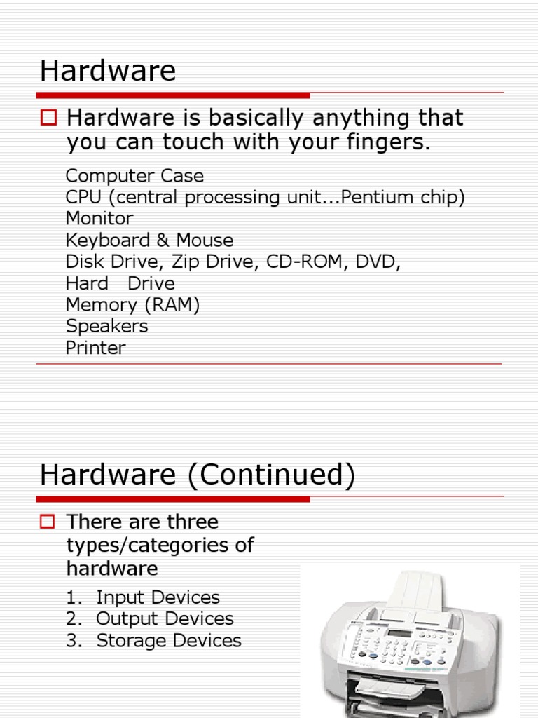 Computer-Basics - CTE I - Computer Basics | PDF | Computer Data Storage ...