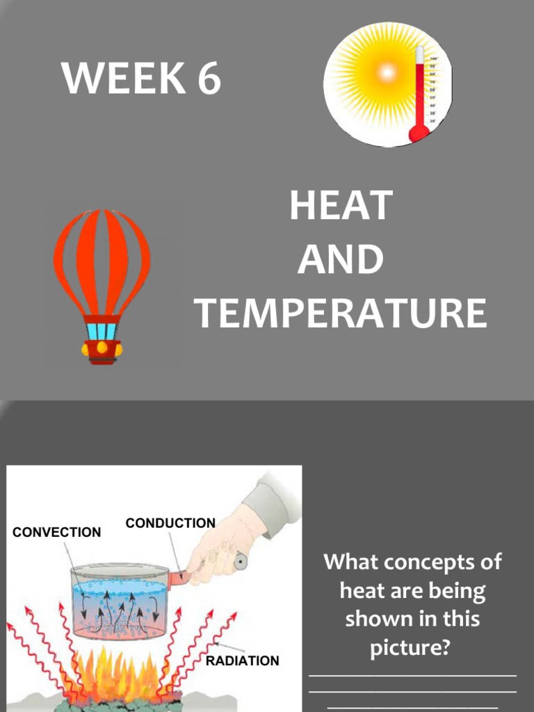 Heat and Temperature Concepts | PDF | Temperature | Heat
