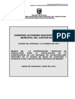 Gobierno Autonomo Descentralizado Municipal Del Canton Sucre