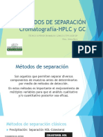 Métodos de Separación PDF