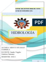HIDROLOGIA -SISTEMA GIS