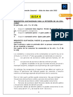 Requisitos para solicitar un concurso preventivo