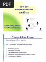 COMP5070 - ExtraReading - From Problems To Code