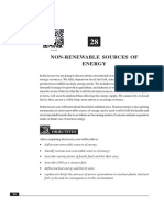 Non-Renewable Sources of Energy: Module - 8B