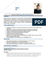 Mirel Bakessov CV