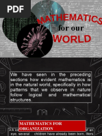 Mathematics For Our World