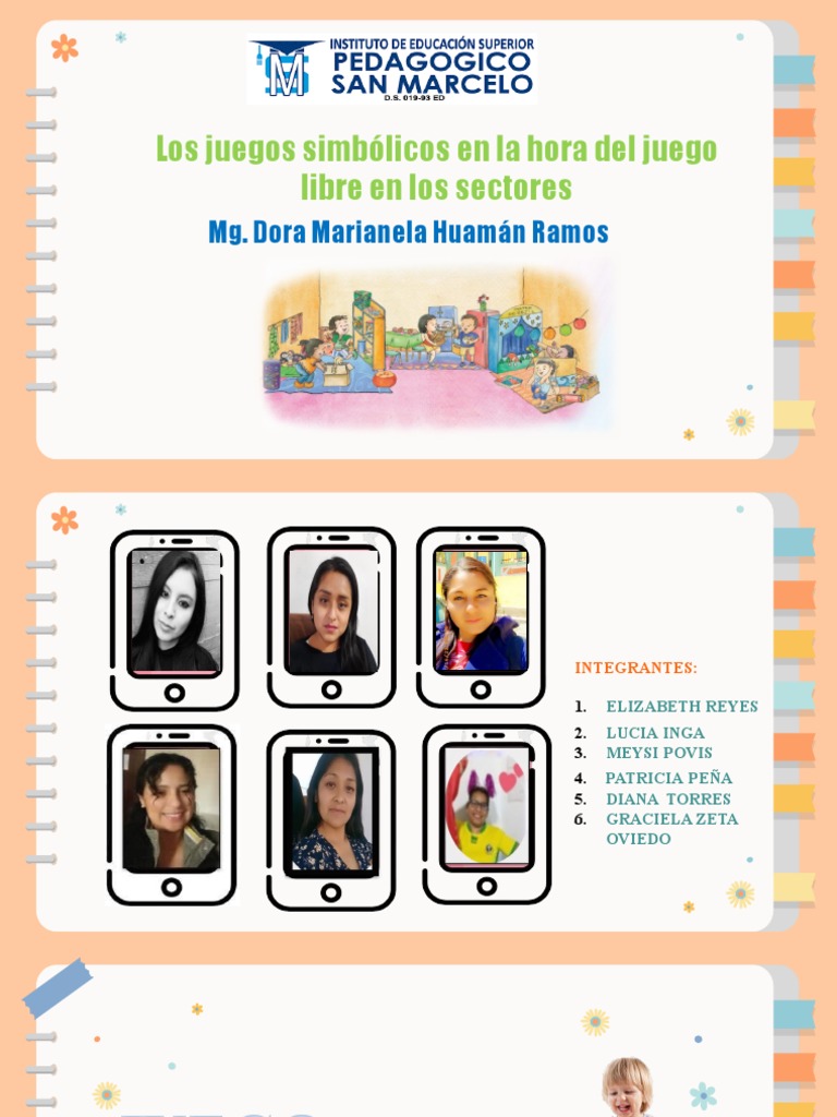 Juego - Simbolico en La Hora Del Juego Libre en Sectores | PDF | Las ...