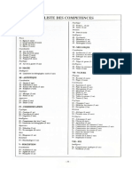 Vallée Des Rois - Liste Des Compétences