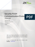 Security PUSH Communication Protocol 20200325