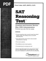 Download SAT May 2006 by sonkiyas SN60403378 doc pdf