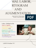 Normal Labor, Partogram and Augmetation Latestttt