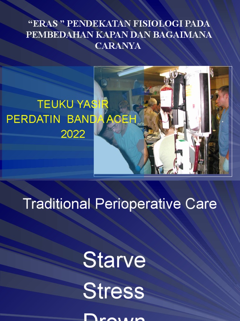 Eras Fluid PDF Surgery Medical Specialties