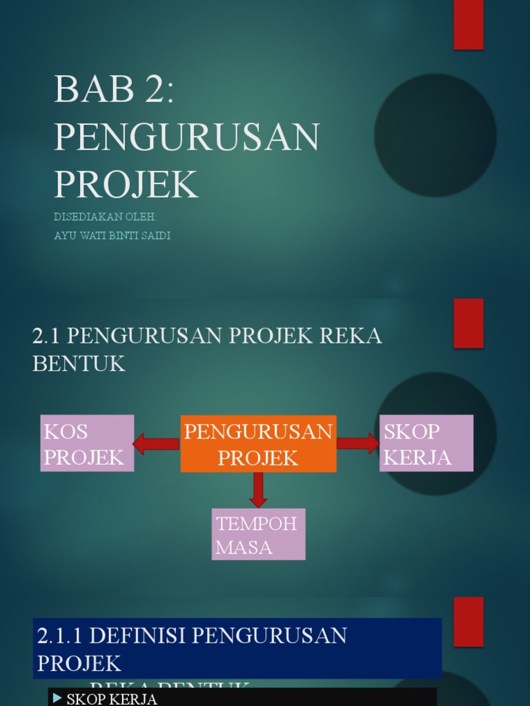 RBT Tingkatan 1 Pengurusan Projek | PDF