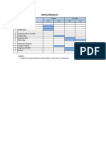 Schedule Pekerjaan