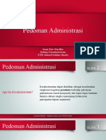 Pedoman Administrasi