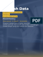 Sekolah Data Brochure (Analytics and DS, Stats, AI and ML Eng)