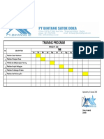 III.2 B. Training Program