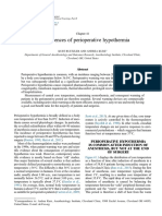 Consequences of Perioperative Hypothermia