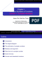 L1C11 - Complex Numbers