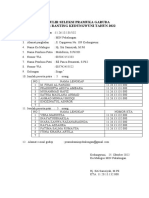 Formulir Seleksi Pramuka Garuda Min