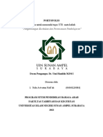 PORTOFOLIO KURIKULUM (UTS) New