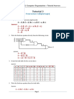 Tutorial 3 Answers