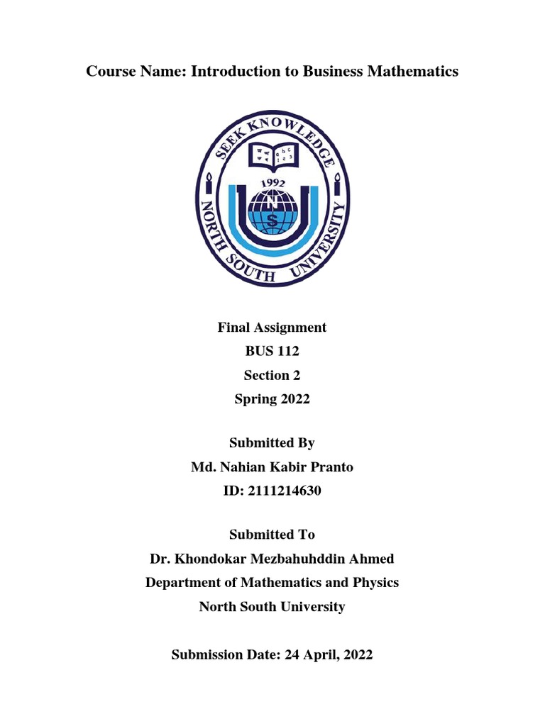 BUS 112 Assignment | PDF | Technology & Engineering