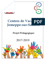 Projet Pedagogique 2017 2019