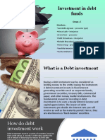 Investment in Debt Funds (Groupf-F)