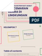 Epidemiologi Penyakit Akibat Pencemaran Udara