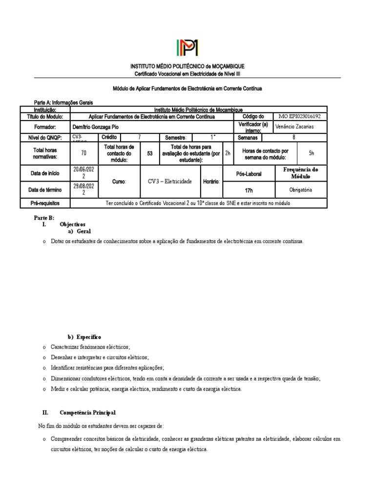 plano-analitico-cv3-afecc-nocturno-pdf-eletricidade-pot-ncia-f-sica