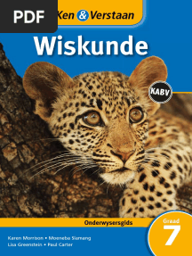 Ken Verstaan Wiskunde Graad 7 Onderwysersgids