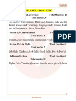 IGKO Syllabus for Class 1 Free PDF