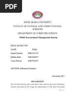 Final Document For Department