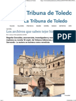 Los archivos que saben tejer historias  Noticias La Tribuna de Toledo